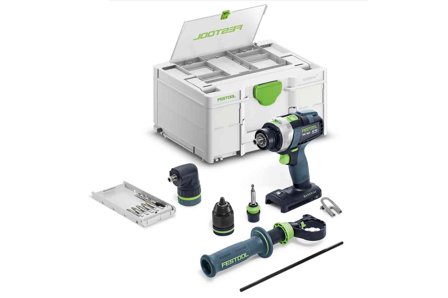 Festool QUADRIVE TPC 18/4 I-Basic-Set Slagskruvdragare utan batteri och laddare, Maskiner