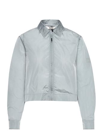 Shirt W Overshirts Sølv Rains*Betinget Tilbud