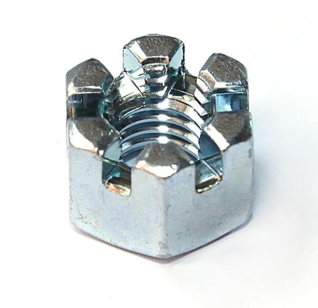 Arvid Nilsson 3439000 Kronmutter DIN 935, 5-pack M39, Infästning