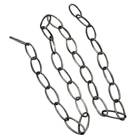 1m Kraftig Kæde Til Vintage Lysekrone Hængelampe, Perlesort