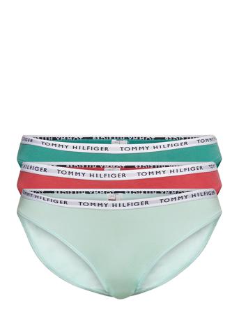 3P Bikini Trusser, Tanga Briefs Multi/mønstret Tommy Hilfiger