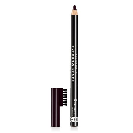 Rimmel Brow This Way Professional Eyebrow Pencil 004 Black Brown, Makeup, Øjne, Øjenbryn