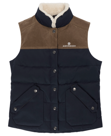 Amundsen Huntress Vest Womens Faded Navy