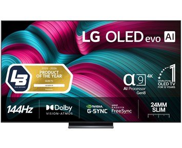 LG-OLED83C54LA-LG 83" C5 4K OLED Smart TV-Tv-75 tommer og større