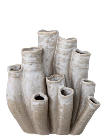 Saha Deco Home Decoration Decorative Accessories/details Porcelain Figures & Sculptures Grå Bloomingville*Betinget Tilbud