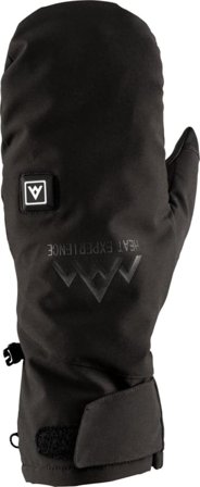 Heat Experience Heated Mittens Unisex hiking gloves Black S