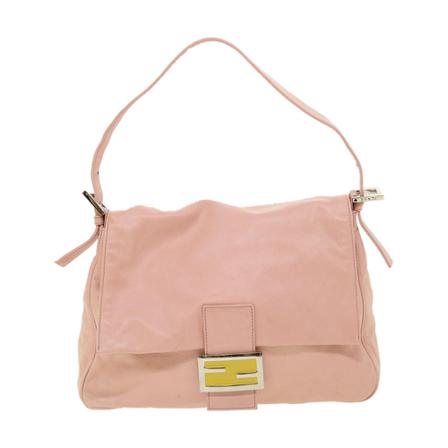 Fendi Vintage Shoulder Tass , Roze , Dames , Maat: ONE Size Vintage Tassen