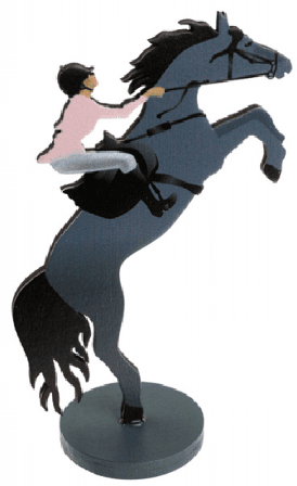 Hästar bordsdekoration