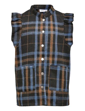 Nkfnalast Waistcoat Väst Multi/mönstrad Name It