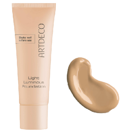 ARTDECO Light Luminous Foundation Unisex Guld 37 g