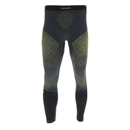 UYN EXCELERATION Löpleggings för män - Svart-Fluorescerande Gul - Andas