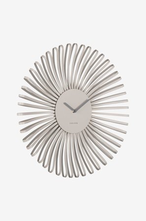 Karlsson - Veggklokke Polo - Grå - Veggklokker & bordklokker - Fra Homeroom