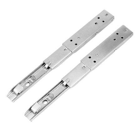 Kaksiosaiset kokoontaittuvat hyllynkannattimet, raskaan sarjan ruostumattomasta teräksestä, kokoontaitettavat