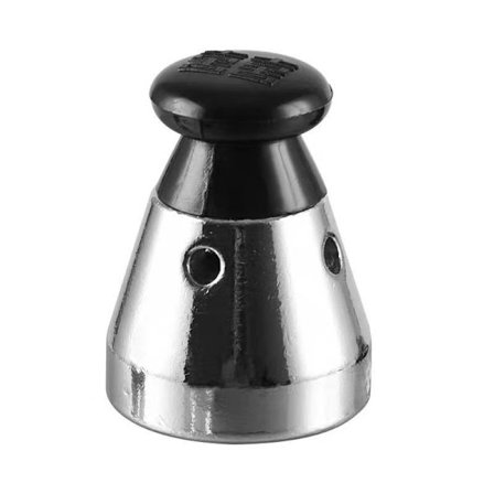 Trykkoger Jigger-ventil, Universal Trykkoger Relief Jigger-ventil Udluftningsventil 28*38mm sølv