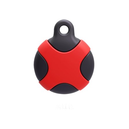 Silikonetui til AirTag - vandtæt, stødsikker, faldsikker Red