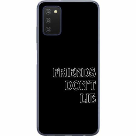 Samsung Galaxy A03s Genomskinligt Skal Stranger Things