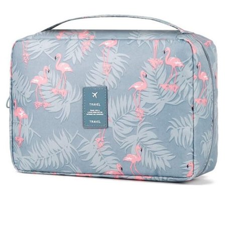 1 x Blå hengende toalettveske for på farten