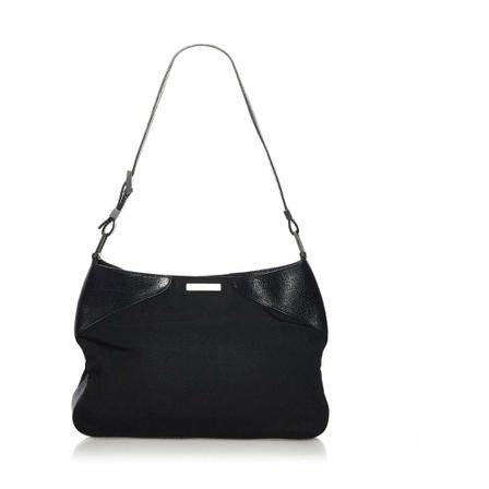 Gucci Vintage Shoulder Bags Sort, Dame Vintage Tasker, Størrelse: ONE Size