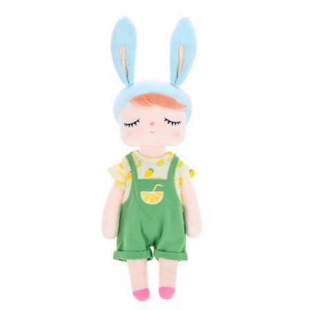 13" Sleeping Bunny Rabbit Girl Baby Stuffed Plush Dolls Toys For Kids