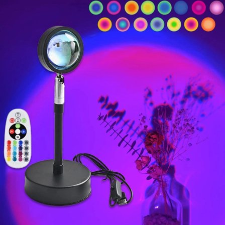 Solnedgångslampa Projektor Solnedgångsprojektionslampa Solnedgångslampa med