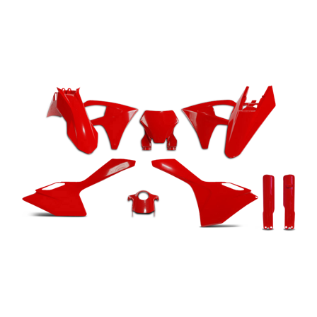 Plastic set Rtech Zwart - Gas Gas EC 350F 2025-2026