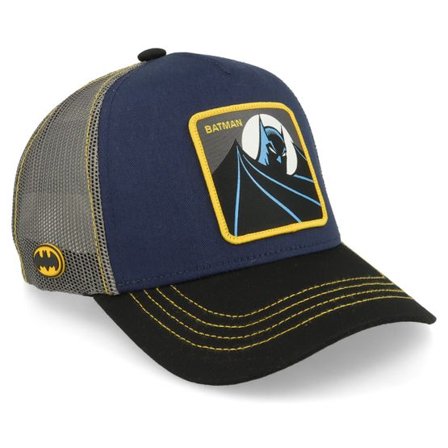 Capslab - Blå trucker Keps - DC Comics Batman Blue/Brown Trucker @ Hatstore