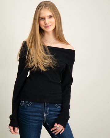 Grunt Ones Knit Noir Pulls Fille - Kids Brand Store