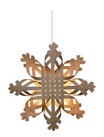 Pappersstjärna Brun 50 Cm Home Decoration Christmas Decoration Christmas Accessories Brun Konstsmide