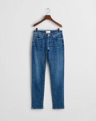 GANT - Active recover jeans i ekstra slim-fit til herre mid blue