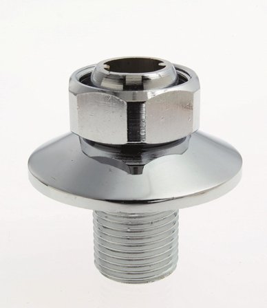 Trio Perfekta 970430 Anslutningskoppling rak, för vägg M34x1,5 x G20, Badrum