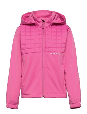 Briska Kids Jkt 2 Outerwear Thermo Outerwear Thermo Jackets Rosa Didriksons