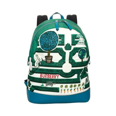 Burberry Vintage Backpacks Blå, Dame Vintage Tasker, Størrelse: ONE Size