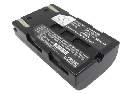Batteri for kamera for Samsung VP-D351i, VP-DC161Wi, VP-D965W etc.