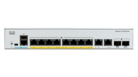 Cisco Catalyst 1000-8P-2G-L - switch - 8 porter - Styrt - rackmonterbar