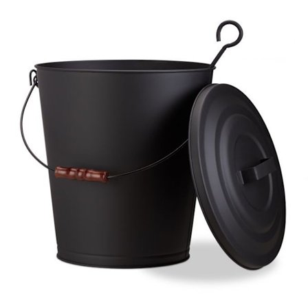 Askfat med lock 24 l