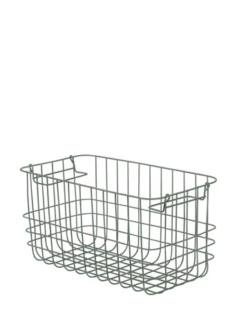 Mette Ditmer Store-It Basket - Green - W16.5X L31X H16CM