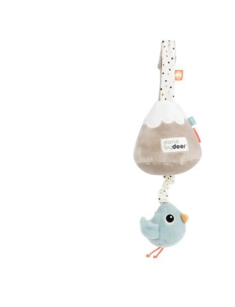 Done by Deer Musikdyr Birdee Farvemix - White - Ø 9.7X H 29CM