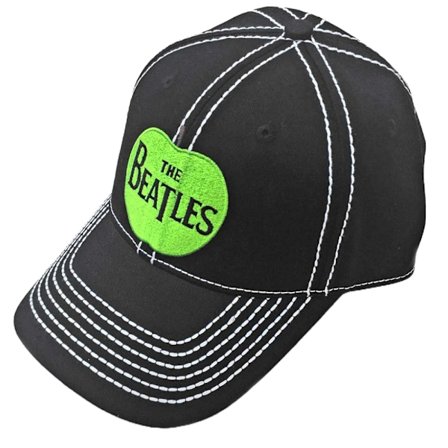 The Beatles Unisex Vuxen Apple Baseball Cap En Storlek Svart/Vit