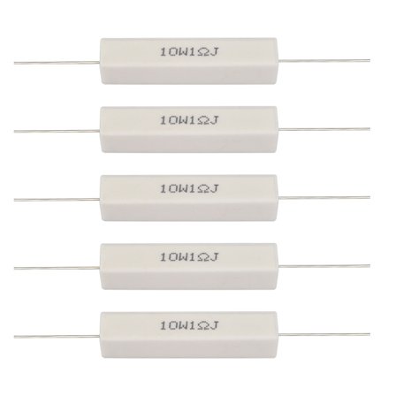 Speaker Divider Resistor Kit - 10PCS cementresistor, 10W, 1 Ohm