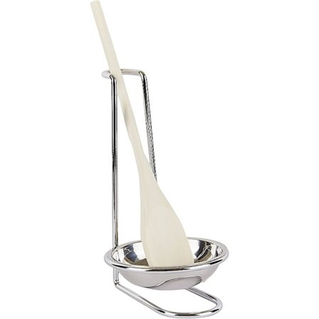 IBILI 769000 Redskapsholder med Skje, Plast, Sølv, 11 x 10