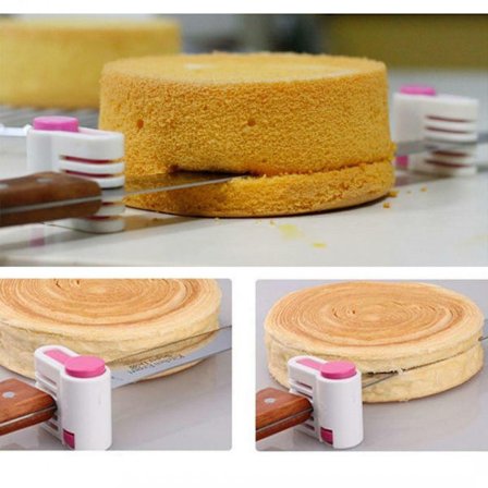 Justerbar kakeskjærer, lagdeler for baking