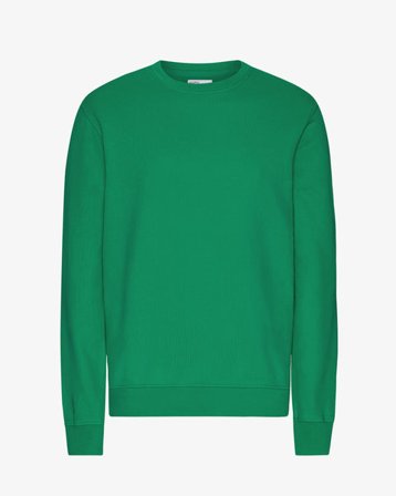 Classic Organic Crew - Kelly Green - Male - XL - Sustainable material - Ethical production