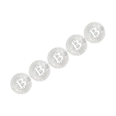 Bitcoin-myntsamling - Samleobjekt i kunstnerisk utførelse - Gave - Fysisk minnemynt - Antik BTC-myntsamling