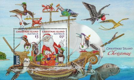 Christmas Island - Jul 2023 - Postfrisk miniark