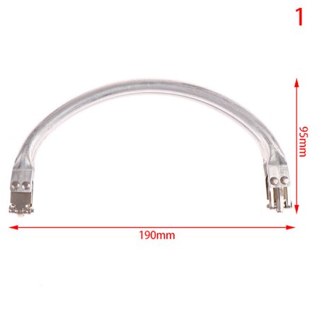 Cloud Doctor Purse Frame Metal Aluminium Tube Ramme Baghåndtak