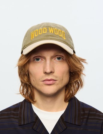 WOOD WOOD Wwarch Cap - Green - ONE SIZE