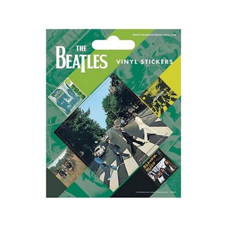 The Beatles Vinyl Abbey Road Stickers (5-pack) En Storlek Flerfärgad