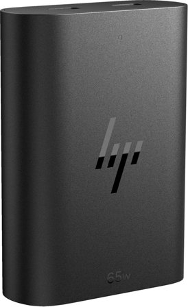 HP 65 W GaN USB-C-laddare för bärbar dator, 196337694811