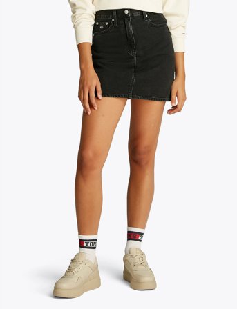 Tommy Jeans Mom Skirt Bi8080 - Black - 29