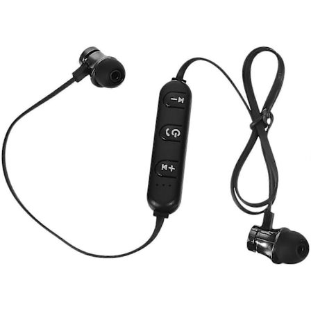 4.2 Svarta Hörlurar Trådlösa Svettsäkra Hörlurar Trådlösa Hörlurar Magnetisk Nackbygel Hörlurar Sladd